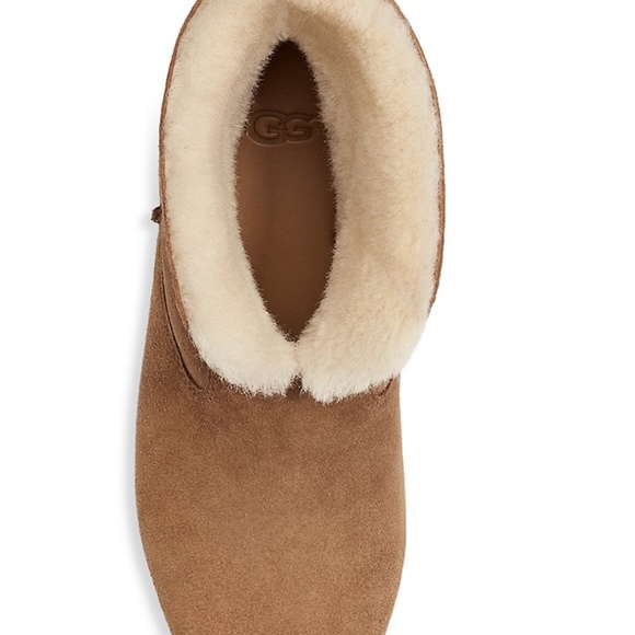 UGG | Shoes | Ugg Thebes Clog Boot In Chestnut Suede 8 Nib | Poshmark